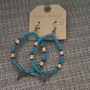 Turquoise Beaded Earrings